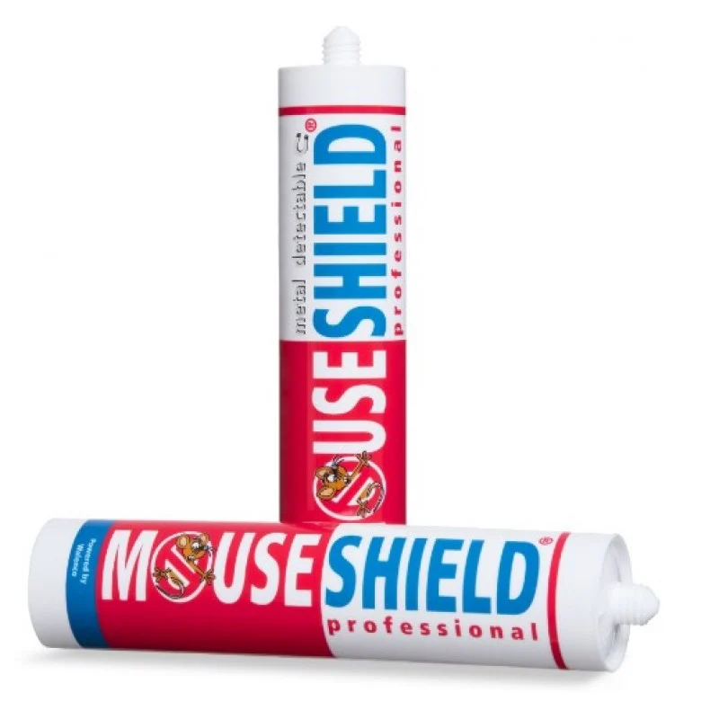 Pastă antirozătoare pentru șoareci și șobolani cu particule de oțel inoxidabil, aprox. 300 ml – Mouseshield Metal Detectable - imagine 1