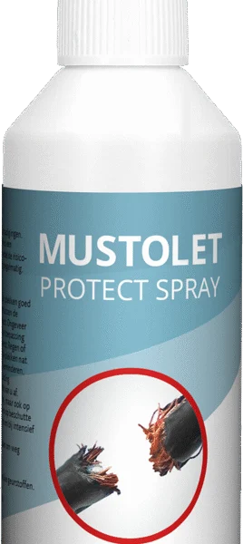 Spray împotriva jderilor pentru cabluri auto și magazii – Mustolet Protect Spray
