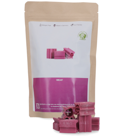 Bloc de momeală din plastic pentru șoareci și șobolani, cu aromă de carne, 20 bucăți – Nara Bloc