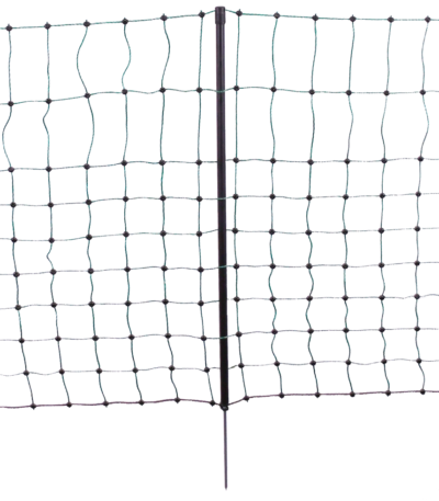Plasă pentru iepuri cu un singur țăruș, înălțime 65 cm, 12 m