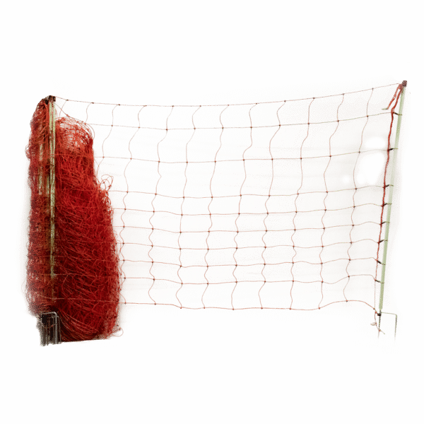 Plasă de împrejmuire rezistentă la lupi, cu țăruși cu vârf dublu, înălțime 120 cm, 50 m – Euro-Netz Wolf Jumbo
