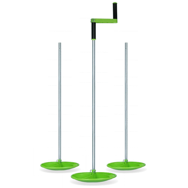 Tambur pentru plasă de oi, pentru garduri de până la 125 cm, cu 3 tije și 1 manivelă – Twist Butler