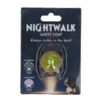 Lumină de siguranță pentru zgardă de câine, galbenă, 2 moduri de iluminare – Nightwalk Safety Light