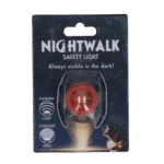 Lampă de siguranță pentru zgarda câinelui, portocalie, 2 moduri de iluminare – Nightwalk Safety Light