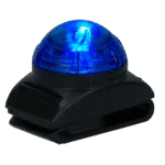 Lumină de siguranță pentru zgarda câinelui, albastră, 2 moduri de iluminare – Nightwalk Safety Light - imagine 3