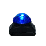 Lumină de siguranță pentru zgarda câinelui, albastră, 2 moduri de iluminare – Nightwalk Safety Light - imagine 4