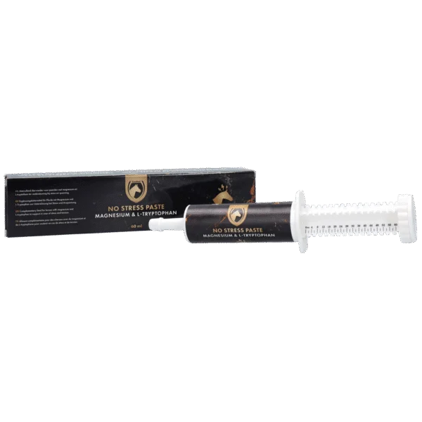 Pastă antistres pentru cai cu L-triptofan și magneziu, 60 ml – Excellent Horse No Stress Paste