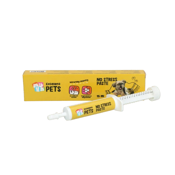 Pastă suplimentară pentru câini și pisici în situații stresante, 15 ml – Excellent Pets No Stress Paste