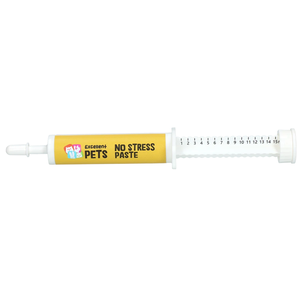 Pastă suplimentară pentru câini și pisici în situații stresante, 15 ml – Excellent Pets No Stress Paste - imagine 2