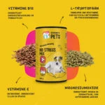 Supliment alimentar pudră pentru câini și pisici în perioade de stres, 250 g – Excellent Pets No Stress Mix - imagine 6