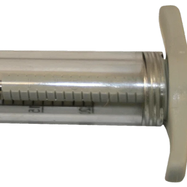 Seringă din nailon 20 ml, reglabilă, cu Luer Lock