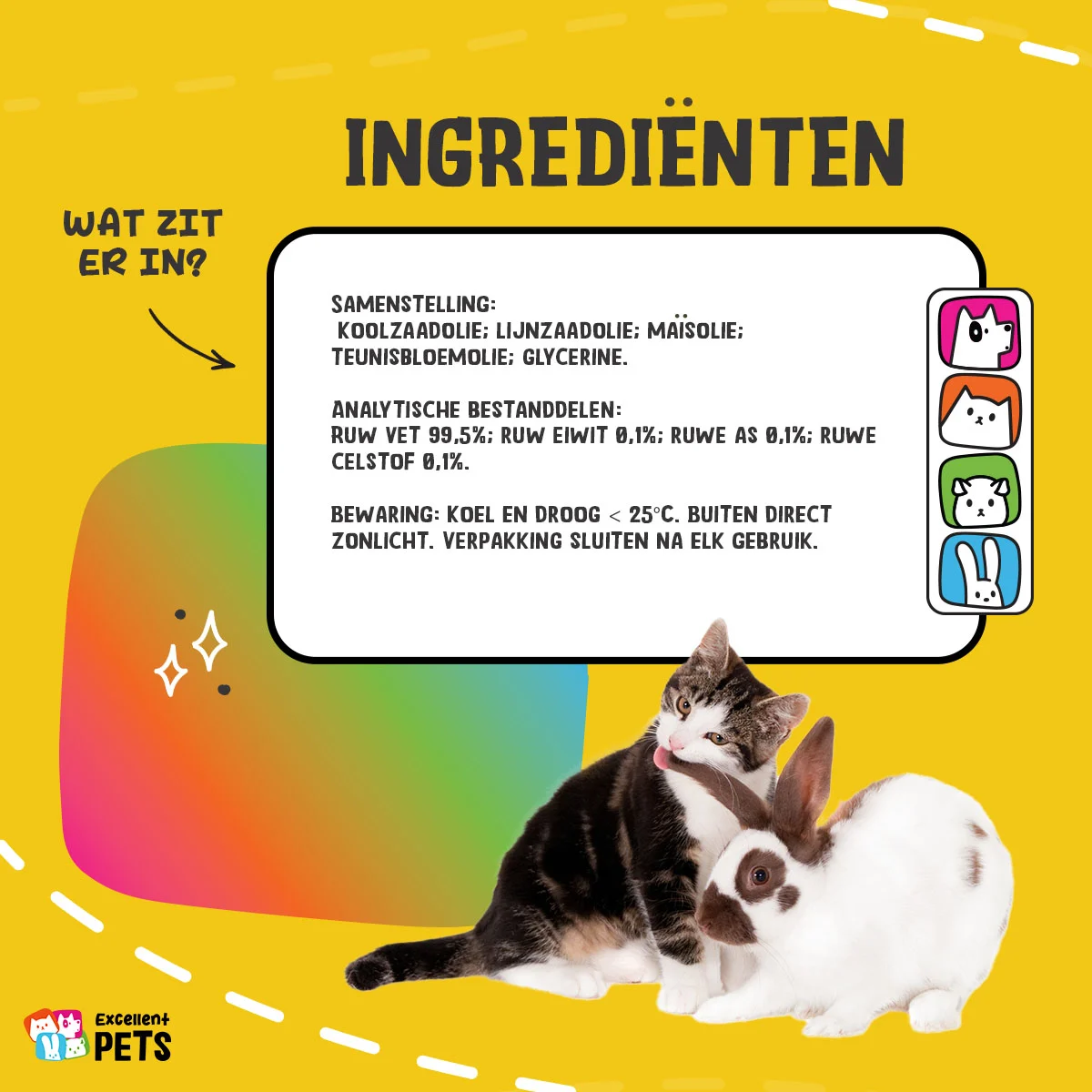 Ulei Omega pentru câini cu uleiuri vegetale, 1 l – Excellent Pets Omega Boost - imagine 4