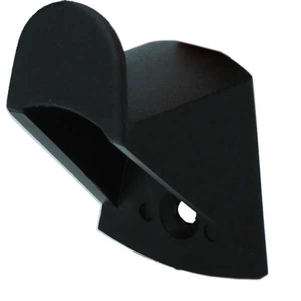 Cârlig din plastic pentru căpestre, negru, 3,5 x 3 cm – Vplast