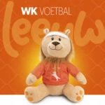 Jucărie de pluș pentru câini, leu, portocaliu, 34 cm – Holland Leu portocaliu L - imagine 2