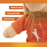 Jucărie de pluș pentru câini, leu, portocaliu, 28 cm – Holland Oranje Leeuw M - imagine 4