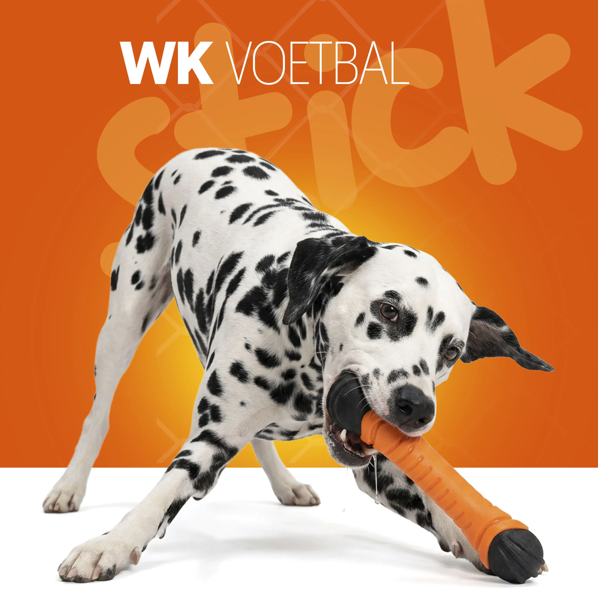Băț plutitor pentru aport cu piuitoare S 24 cm – Holland Oranje Apporteerstick - imagine 2
