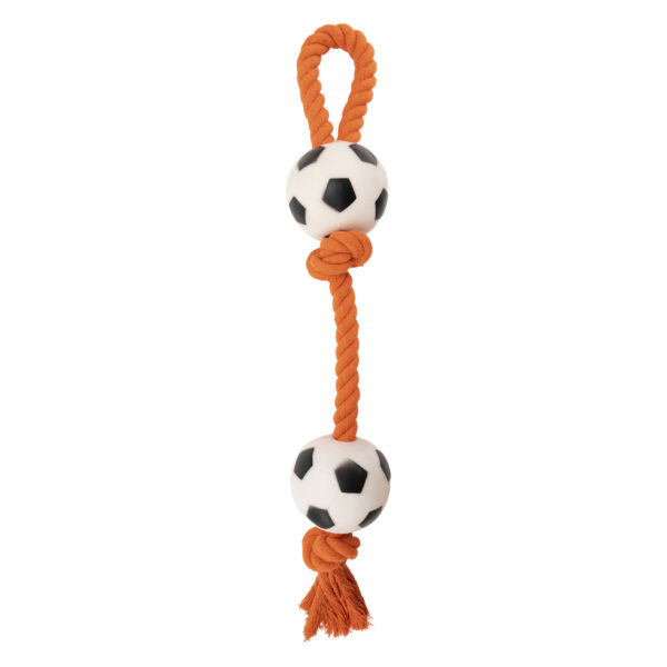 Jucărie de tras cu minge de fotbal – Holland Oranje Flostouw Voetballen