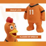 Jucărie pentru câini din latex, în formă de găină, portocalie – Găina Holland WK - imagine 5