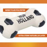 Jucărie pentru câini în formă de os, din latex, portocalie – Holland WK Bot - imagine 3