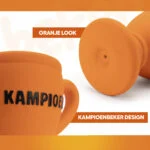 Jucărie pentru câini din latex, în formă de cupă, portocalie – Holland WK Beker - imagine 5