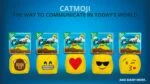 Jucărie emoji pentru pisici cu pene și MADNIP, ø 6 cm – Catmoji Angry - imagine 3