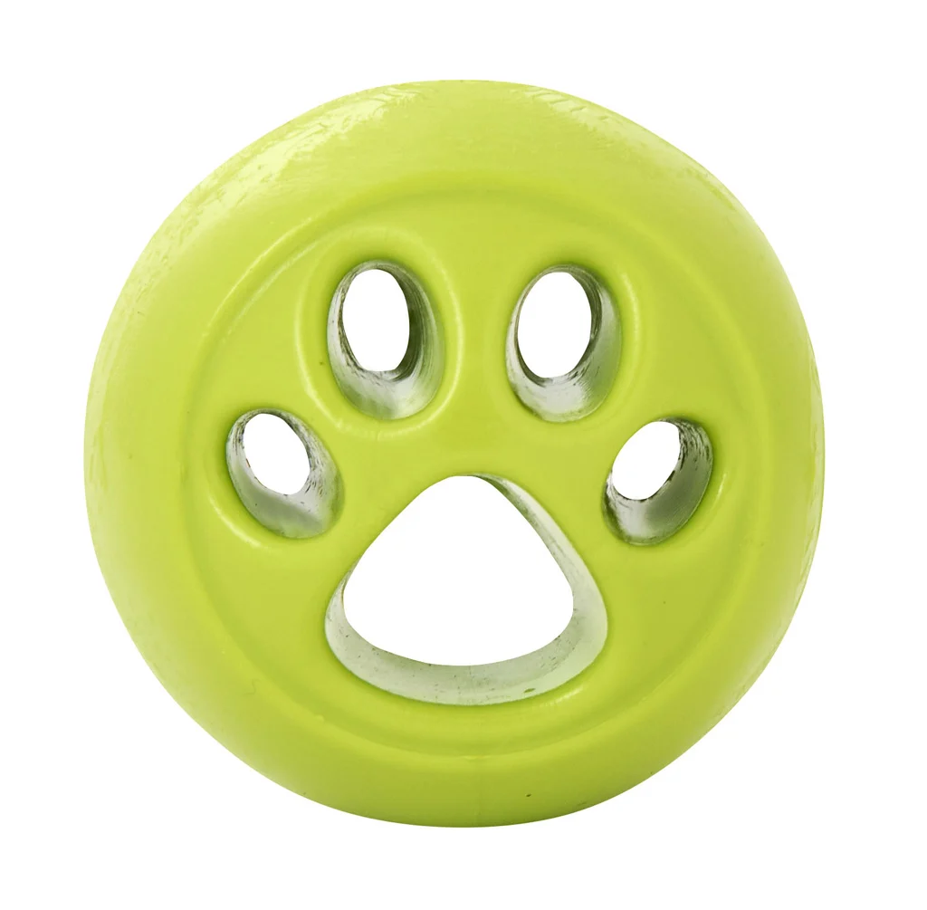 OUTW68777.jpg Minge pentru hrană din TPE, verde, 6 x 6 cm – Outward Hound (Kyjen) Orbee-Tuff Nooks - imagine 1