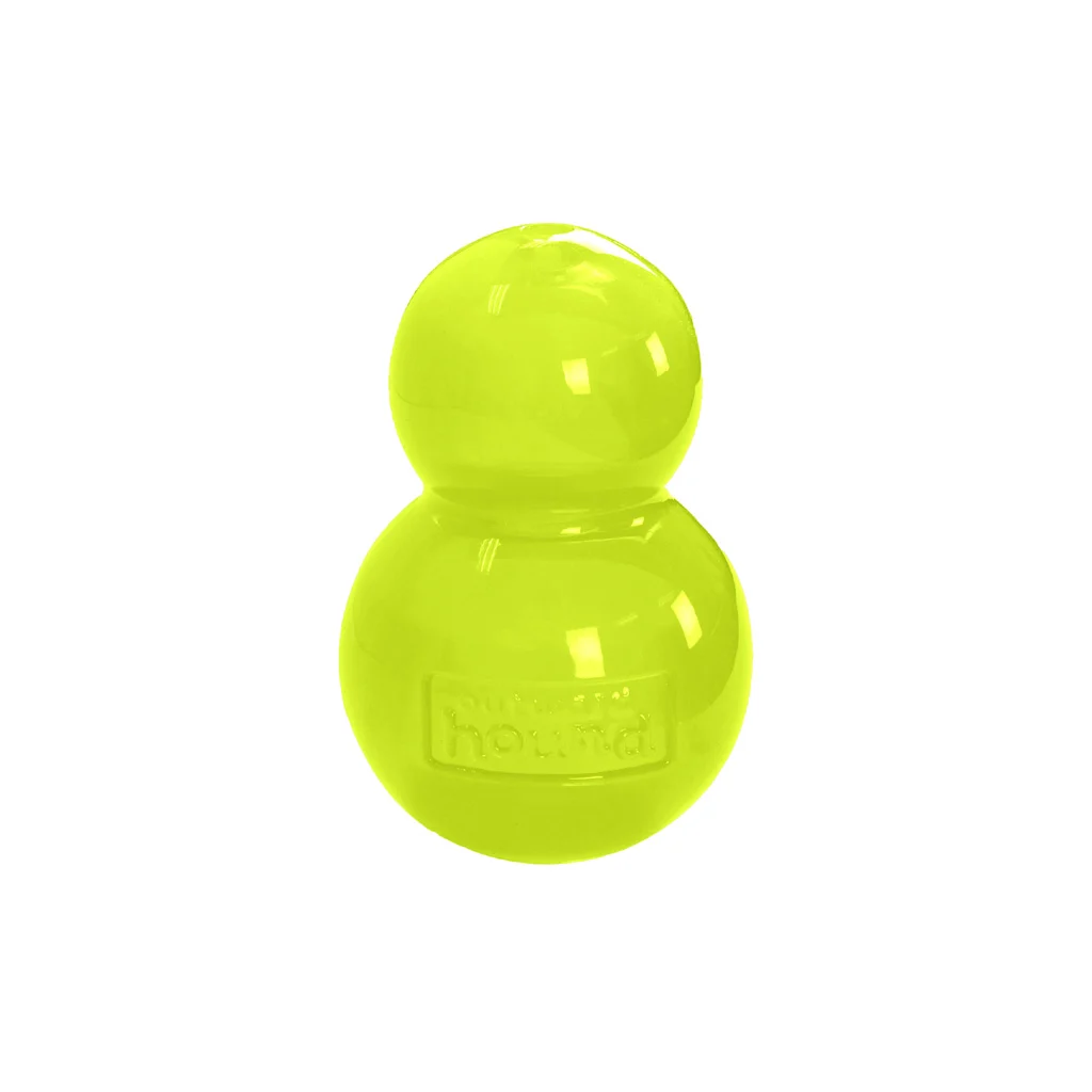 Jucărie de ros umplută, L, verde, 12 x 7,5 cm – Outward Hound (Kyjen) Double-Tuff - imagine 2