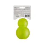 Jucărie de ros umplută, L, verde, 12 x 7,5 cm – Outward Hound (Kyjen) Double-Tuff - imagine 3