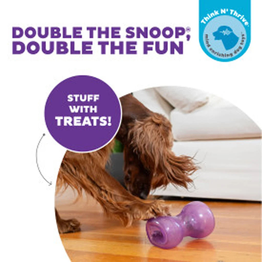 Jucărie pentru recompense pentru câini, din TPE – Outward Hound Double Snoop - imagine 2