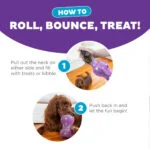 Jucărie pentru recompense pentru câini, din TPE – Outward Hound Double Snoop - imagine 4