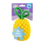 Jucărie de ros cu frânghie și aromă de fructe – Outward Hound (Kyjen) Dental Pineapple