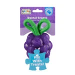 Jucărie de ros cu frânghie și aromă de fructe – Outward Hound (Kyjen) Dental Grapes