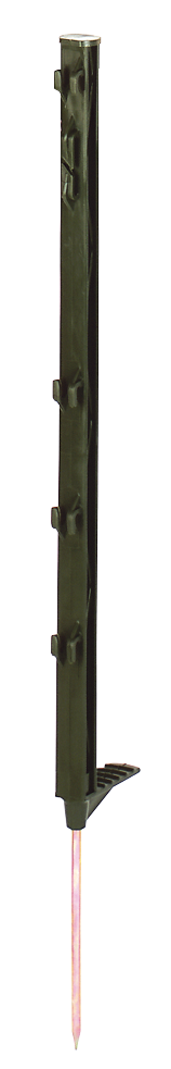 Stâlp din plastic cu montare prin apăsare, 75 cm, verde – ZoneGuard