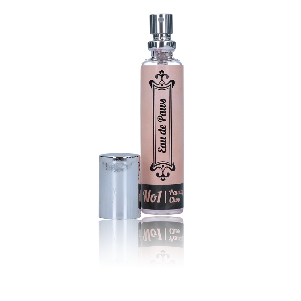 Parfum pentru câini femele, cu portocală și orhidee, 30 ml – Eau de Paws No1 Pawwy Choo - imagine 2