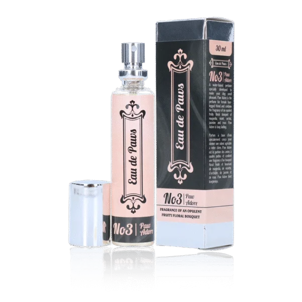 Parfum pentru câini cu magnolie și trandafir, 30 ml – Eau de Paws No3 Paw Adore