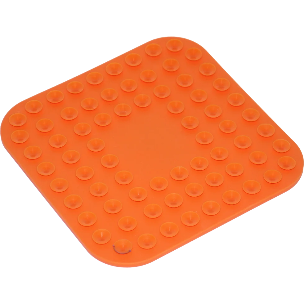 Covoraș de lins pentru câini cu ventuze, 21 x 21 cm, culori assorti – Pawise Dog Lick Mat - imagine 2