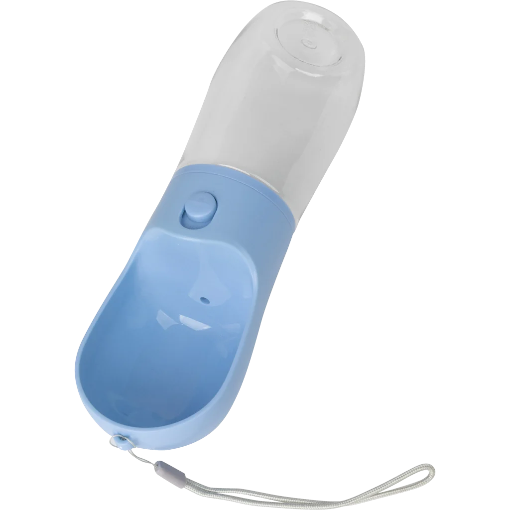 Sticlă de apă cu buton și bol 380 ml – Pawise Water Bottle - imagine 1