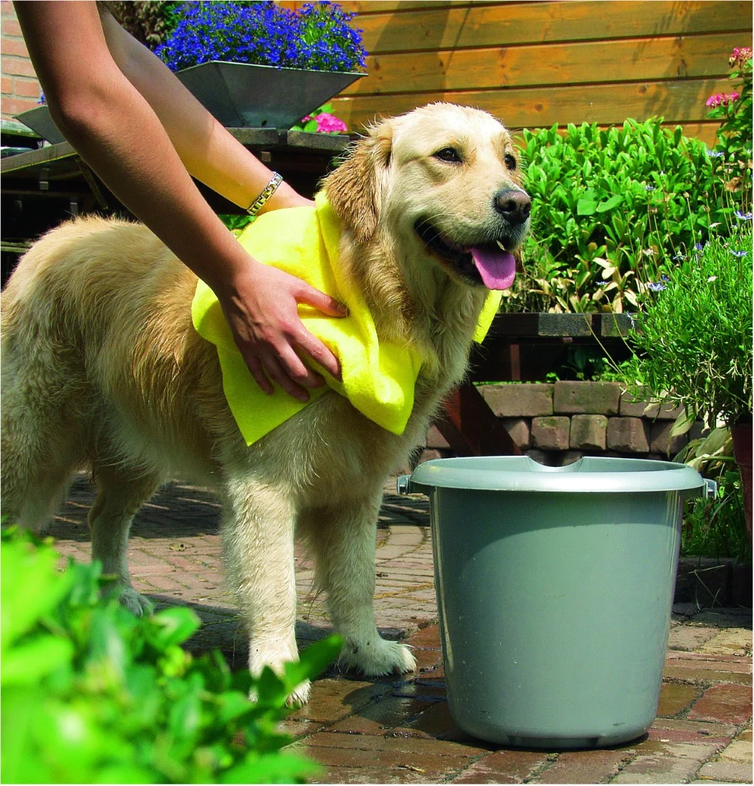 Prosop pentru câini, pentru blană udă și labe, 40 x 50 cm – Pawise Dog Towel - imagine 2