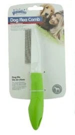 Pieptene antiparazitar pentru câini, cu 70 de dinți, 21 cm – Pawise Dog Flea Comb - imagine 3