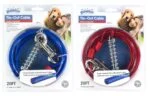 Lesă de ancorare din cablu de oțel cu înveliș de vinil, 7 m – Pawise Tie Out Heavy Duty
