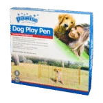Țarc pliabil pentru câini, 8 panouri de 60 x 60 cm – Pawise Dog Play Pen S