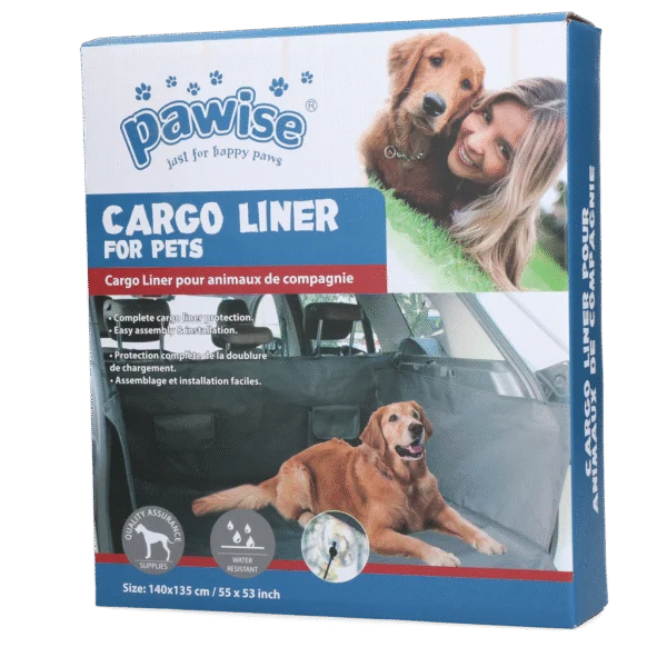 Husă impermeabilă pentru portbagaj, pentru câini, 140 x 135 cm – Pawise Cargo Liner for Pets