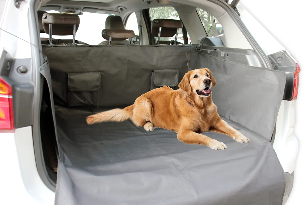 Husă impermeabilă pentru portbagaj, pentru câini, 140 x 135 cm – Pawise Cargo Liner for Pets - imagine 3