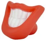 Jucărie pentru câini cu squeaker pentru selfie-uri – Pawise Funny Face Big Tooth - imagine 2