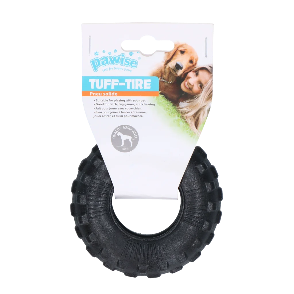 Inel de tras pentru câini din spumă compactă, 10 cm – Pawise Foam Tyre - imagine 1