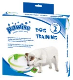 Puzzle pentru câini cu sertare, 27,5 x 4 cm – Pawise Level 2 Spinning Feeder