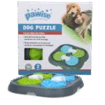 Puzzle pentru câini cu compartimente glisante, 34 x 34 cm – Pawise Dog Puzzle