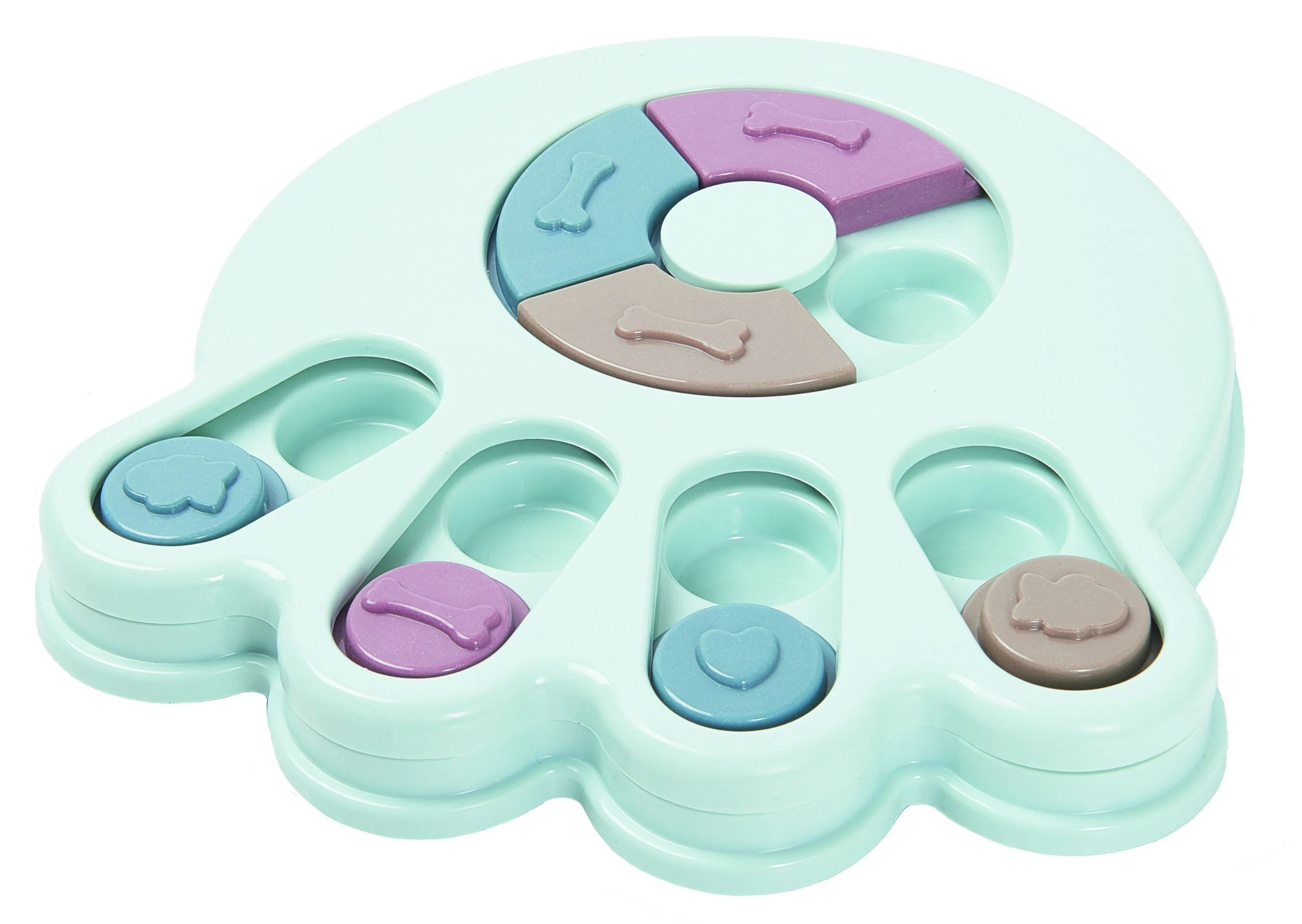 Puzzle pentru câini cu piese glisante – Pawise Dog Smart Toy - imagine 1