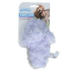 Jucărie de pluș în formă de papuc pentru căței, cu piuitoare – Pawise Puppy Life My Slipper - imagine 3