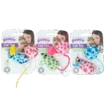 Set de jucării pentru pisici cu șoricel și minge, iarbă mâței, 2 bucăți – Pawise Cat Toy - Mice & Ball